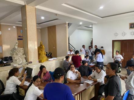 Pemdes Tajun Fasilitasi Pendaftaran IKD bagi Masyarakat.